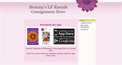 Desktop Screenshot of mommyslilrascals.com
